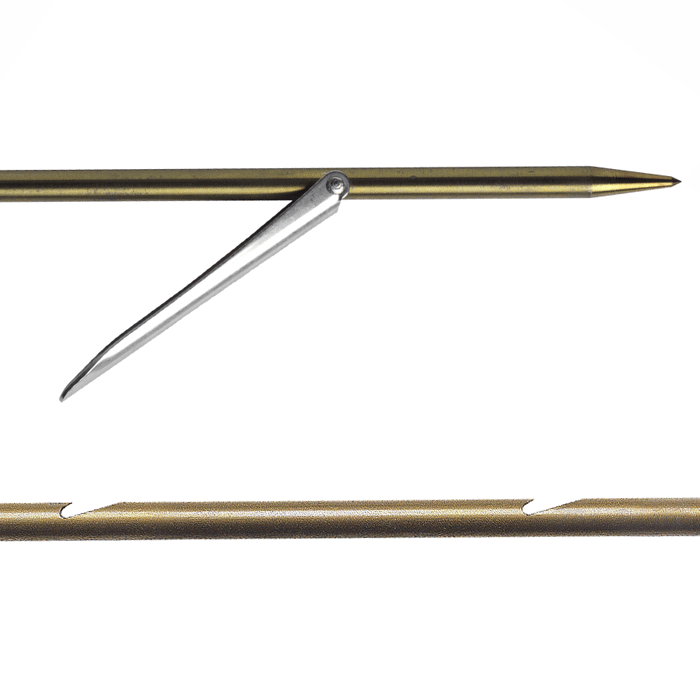 Shaft Scorpena with notches, without thread, 1 barb, 6.5мм