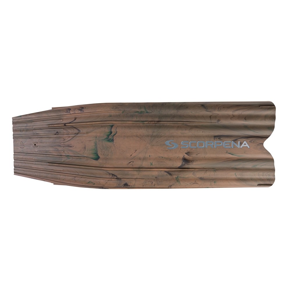 Blades for fins Scorpena Q, medium hardness, brown, pair