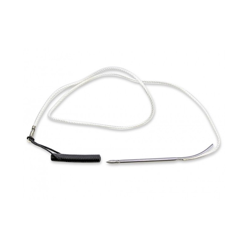 Sheathed fish stringer with fixation