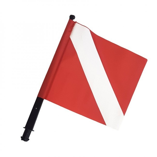 Flag for buoy Scorpena A & B