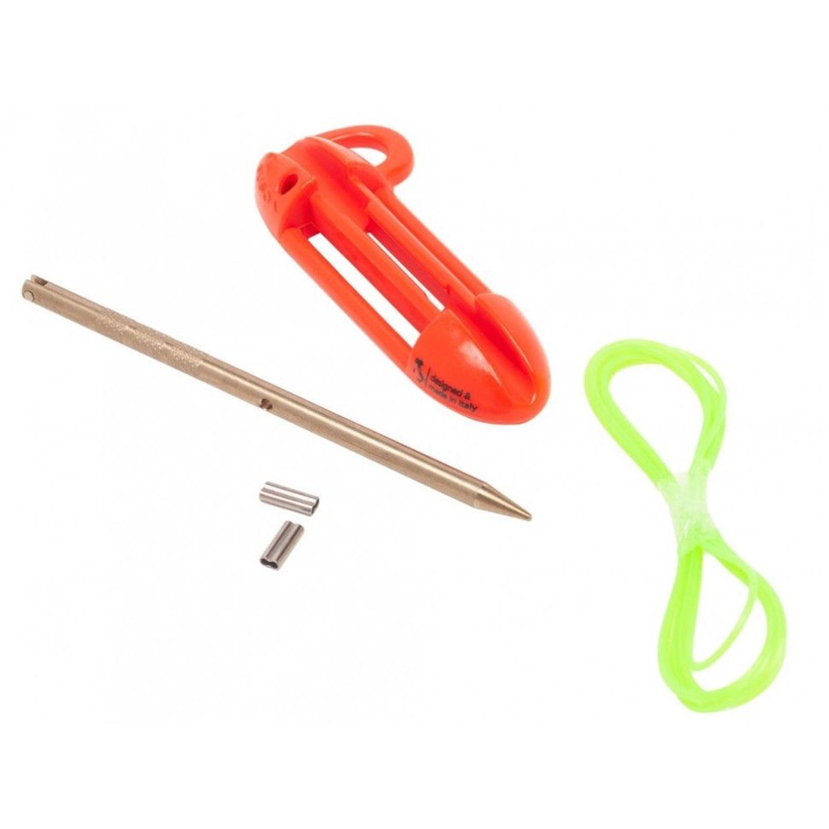 Fish stringer Salvimar for belt, red