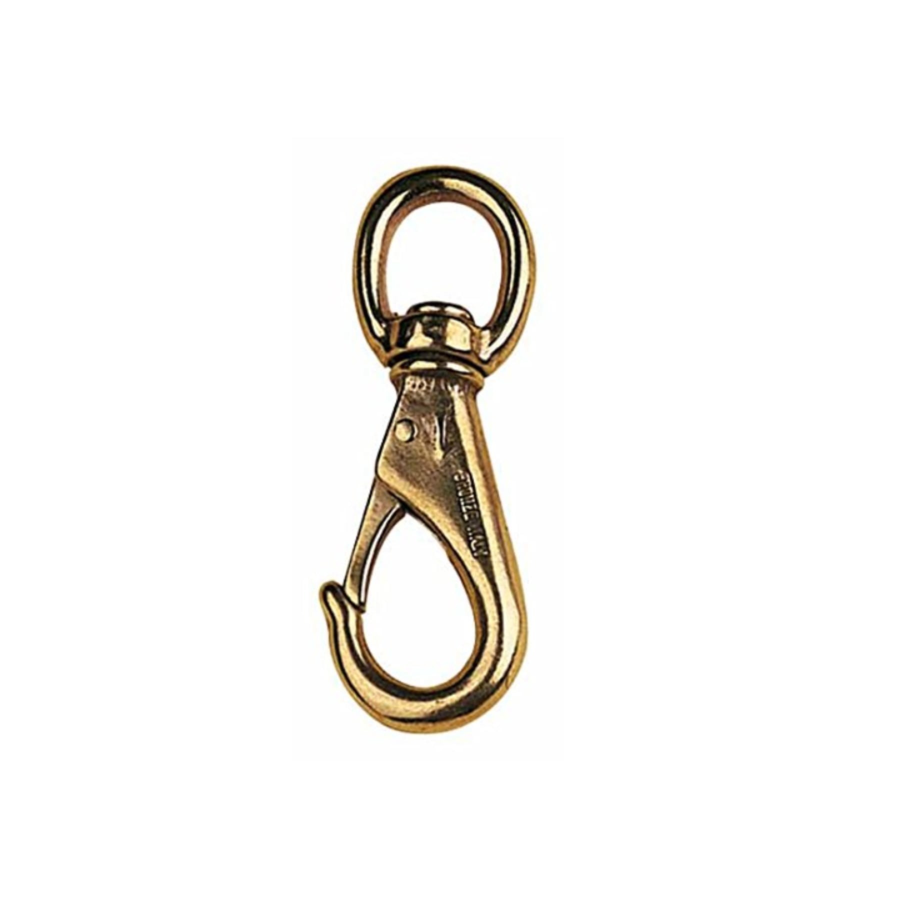 Brass carabiner Best Divers 82 mm
