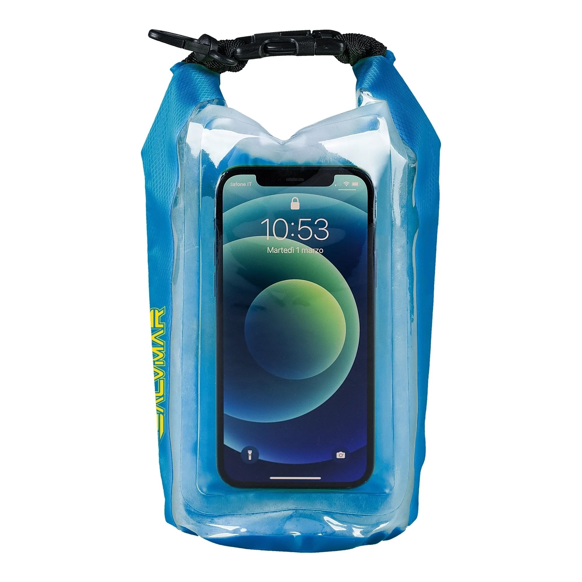 Waterproof case for mobile phone and accessories Salvimar, blue