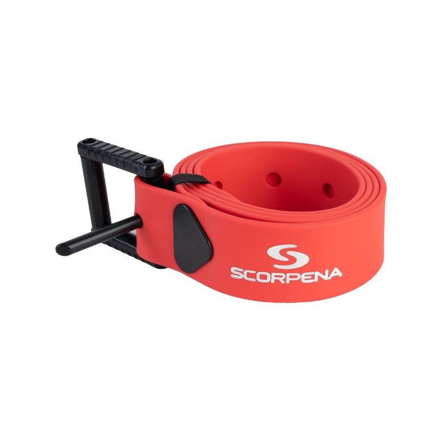 Weight belt Scorpena F, red