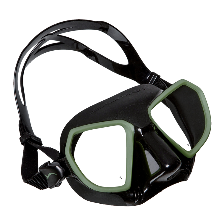 Mask Salvimar Noah, black / green
