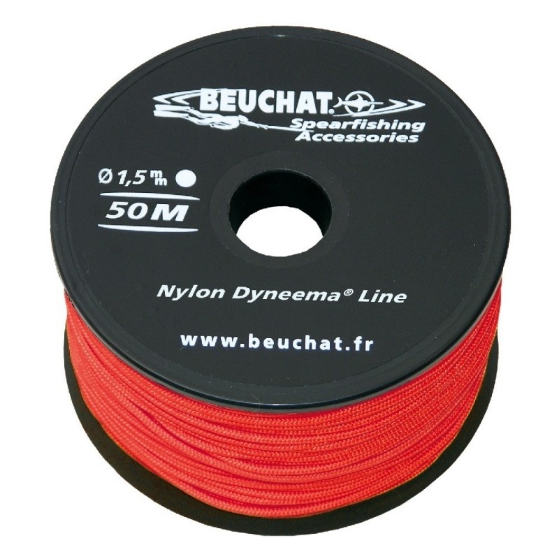 Reel Beuchat nylon-dyneema 1,5mm, 200kg, 50 meters