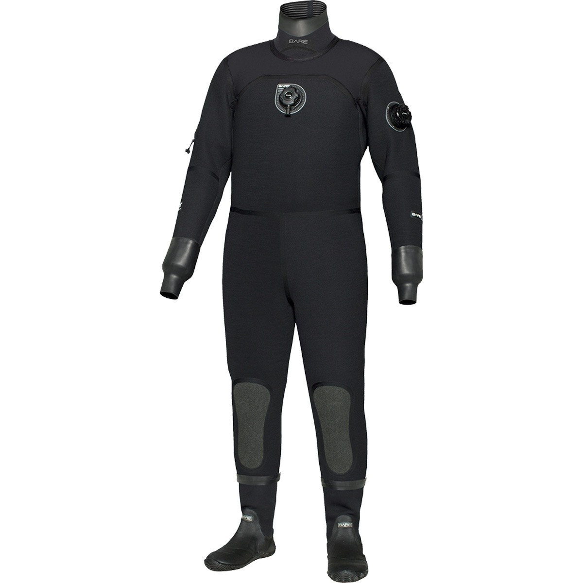 Dry suit Bare D6 HD PRO DRY, black