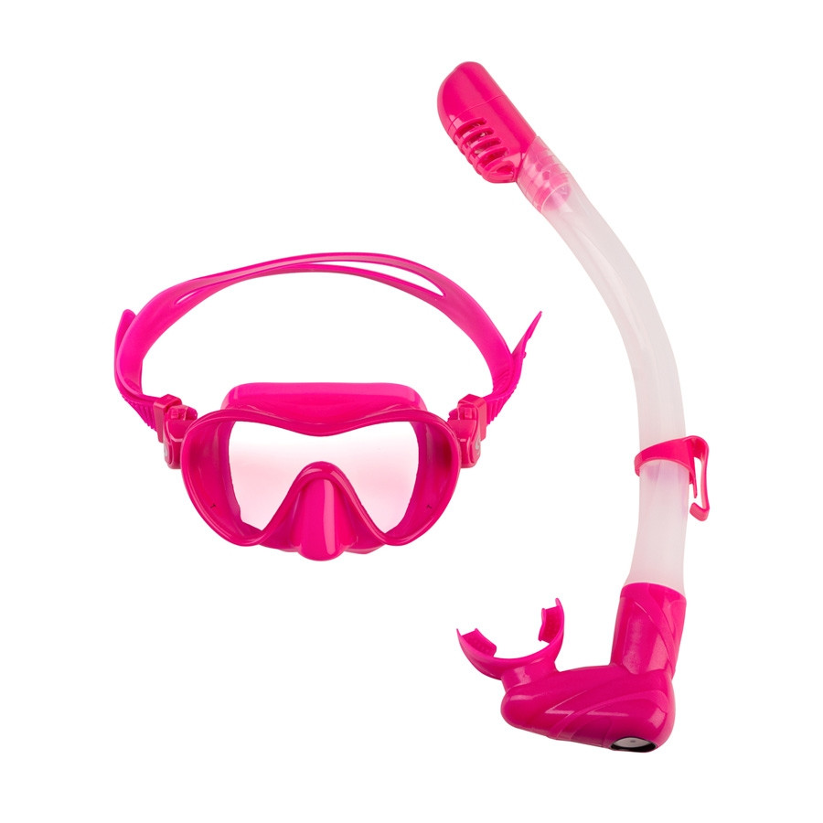 3-8 years - Snorkeling set Scorpena Kids pink