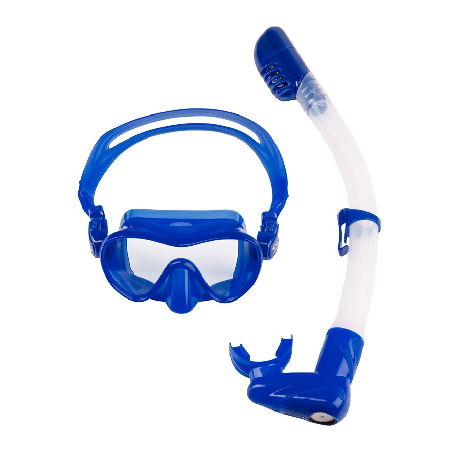 3-8 years - Snorkeling set Scorpena Kids bright-blue