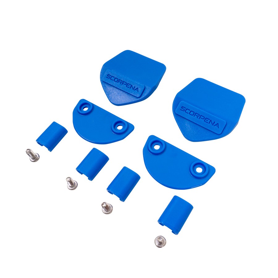 Assembling set for fins F1, blue