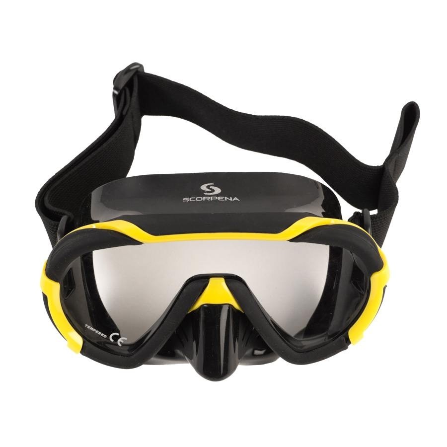 Mask Scorpena Miami Junior, yellow