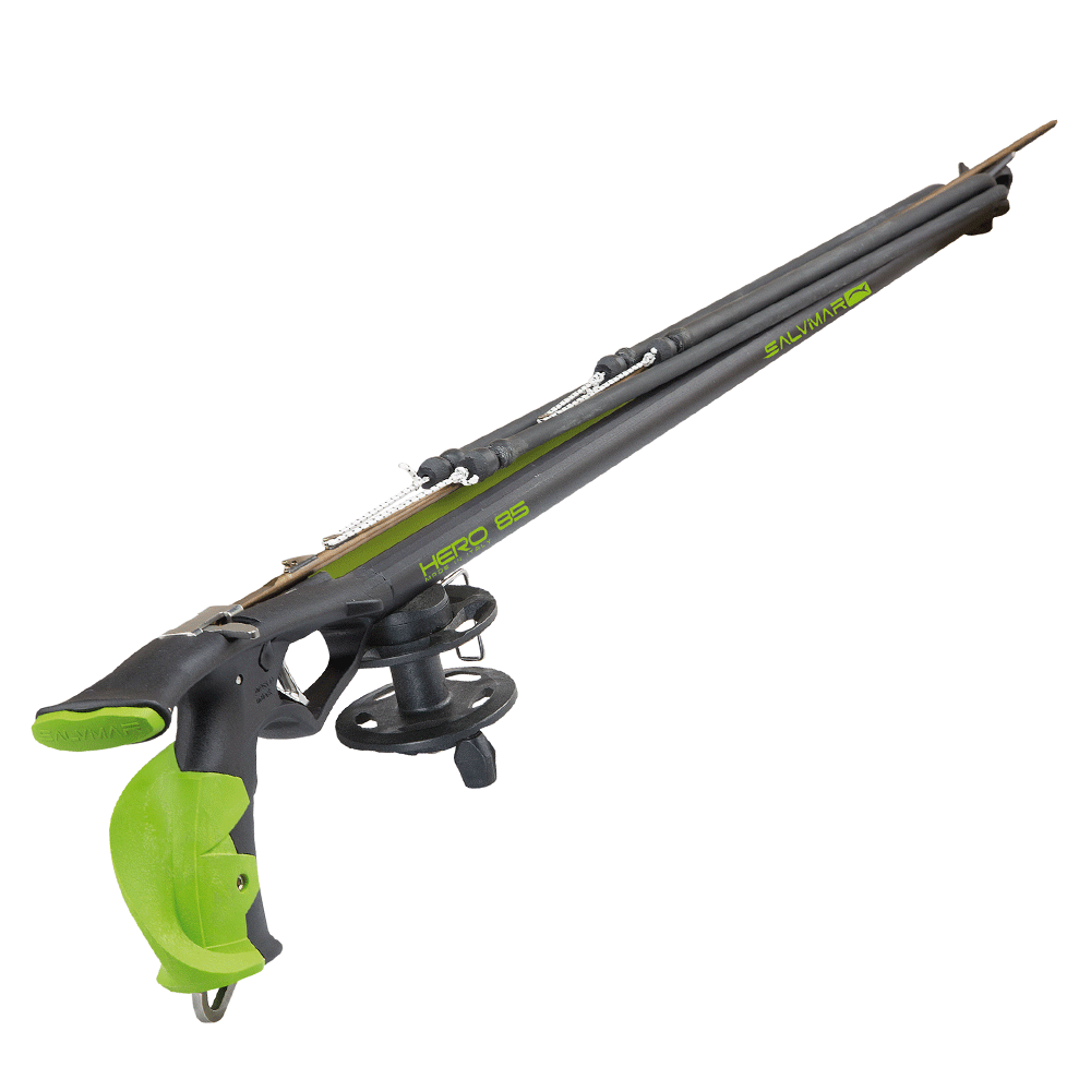 Rubber gun Salvimar Hero (with reel)