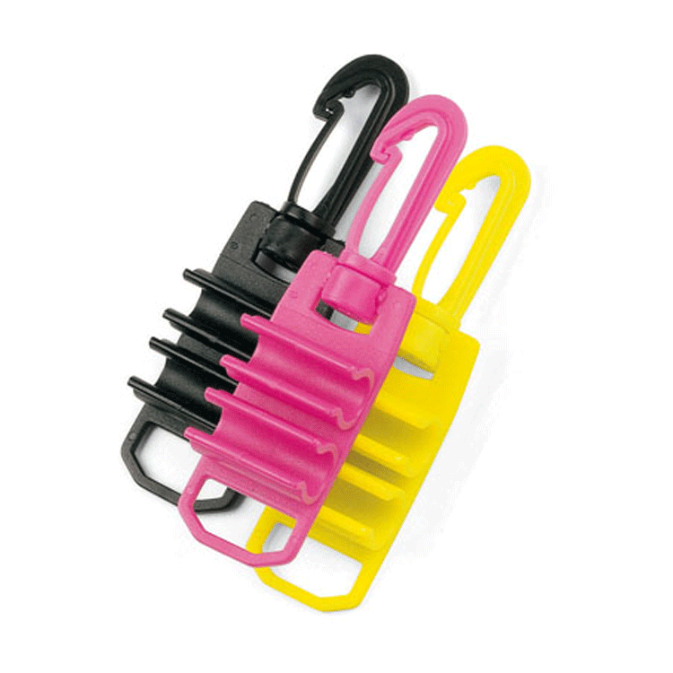 Holder for 2 hoses