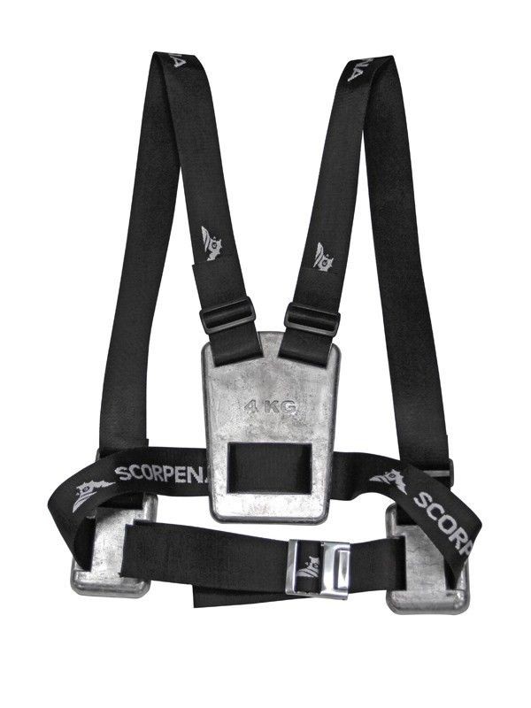 Weight harness 6 kg on nylon belts 