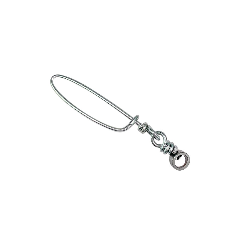 Carabiner pin with swivel