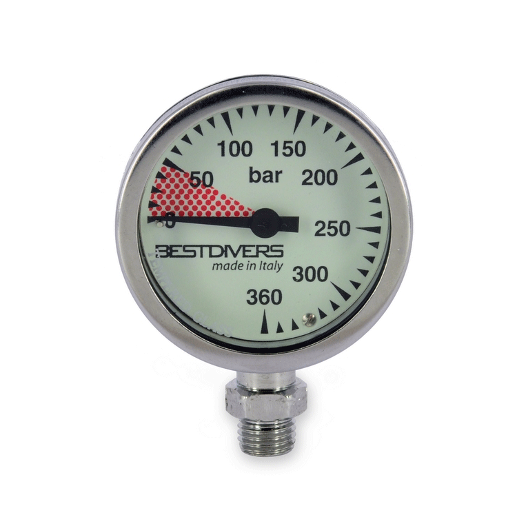 Pressure gauge Best Divers 52×25 mm