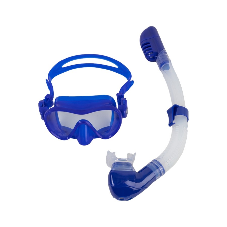 3-8 years - Snorkeling set Scorpena Kids bright-blue