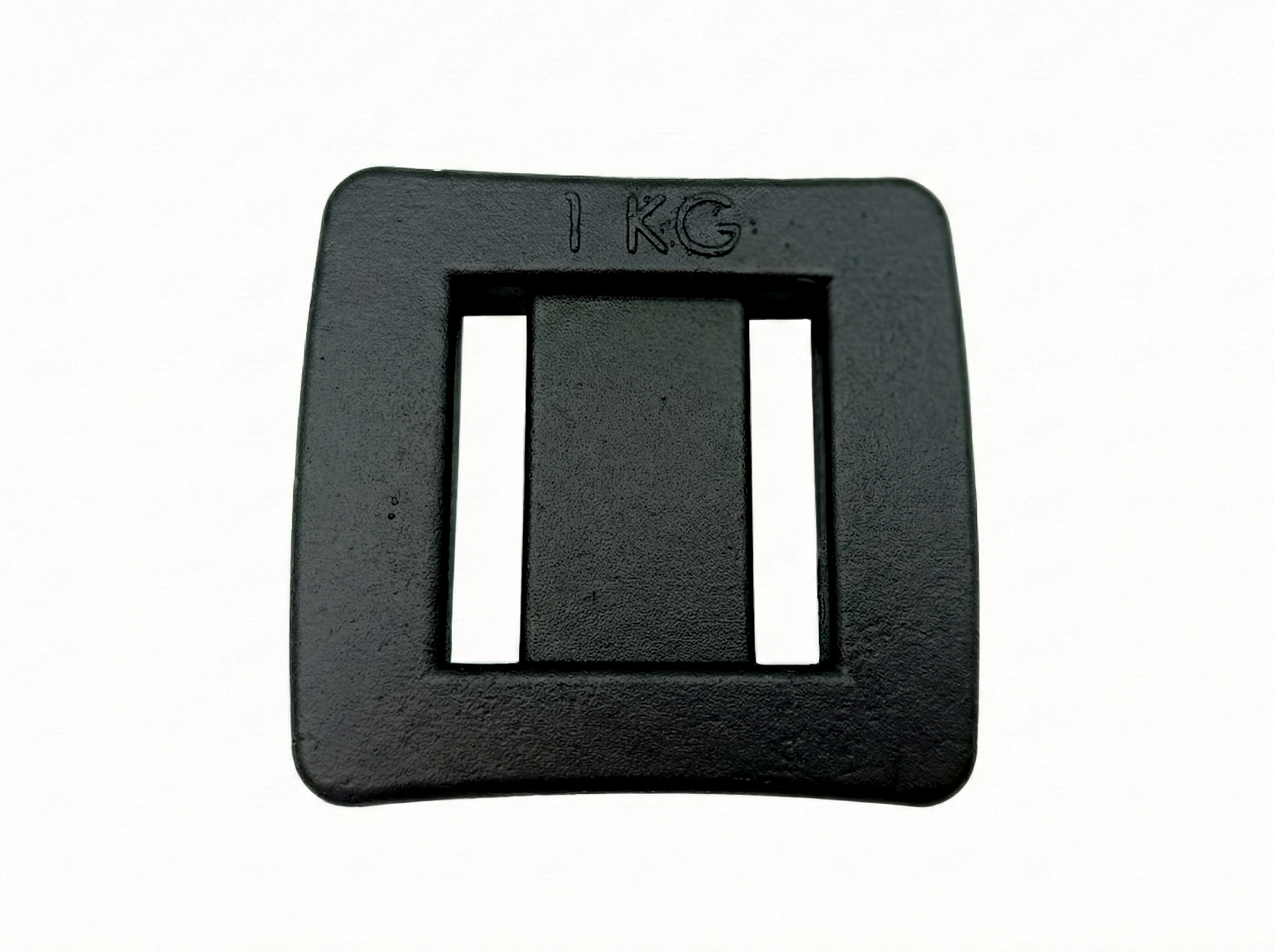 Lead weight, 1 kg, black