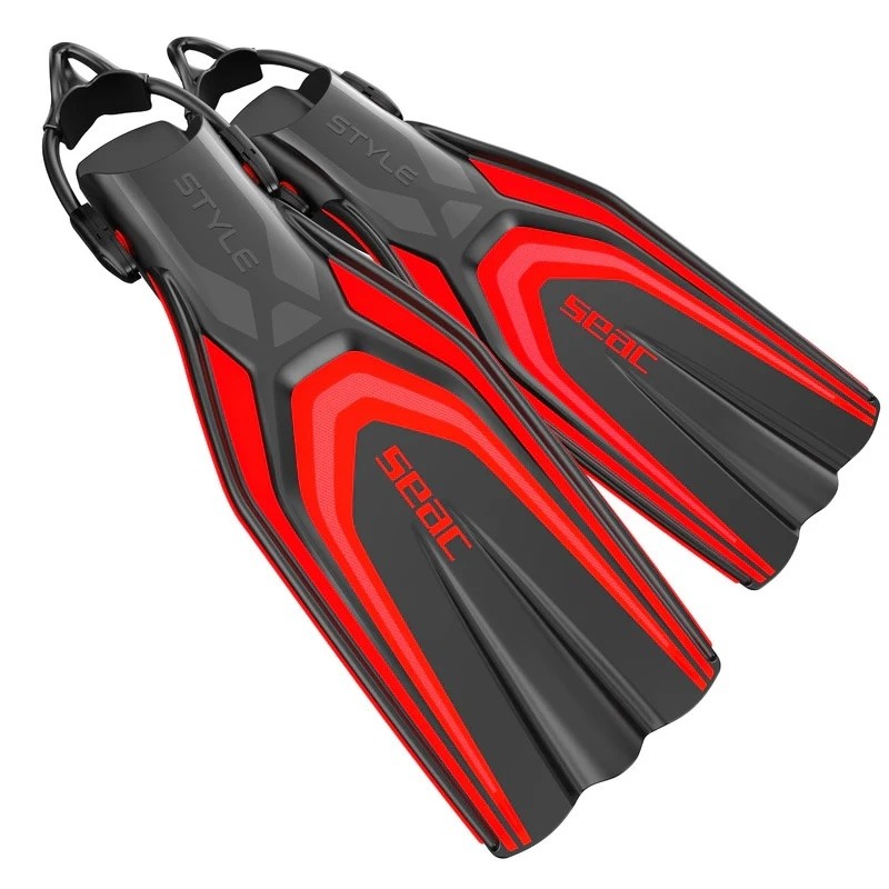 Fins Seac Sub Style, red