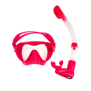 Snorkeling set Scorpena pink