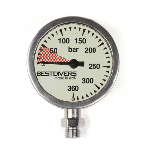 Pressure gauge Best Divers 63×25 mm