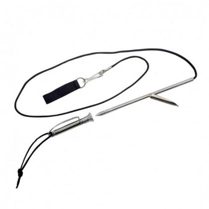 Mechanic fish stringer with nozzle