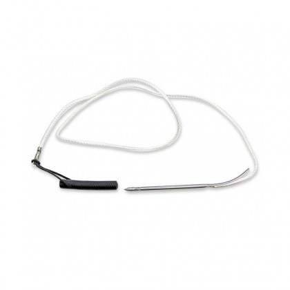 Sheathed fish stringer with fixation