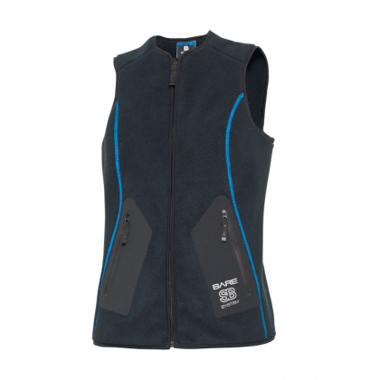 SB SYSTEM Mid Layer Vest Women, black