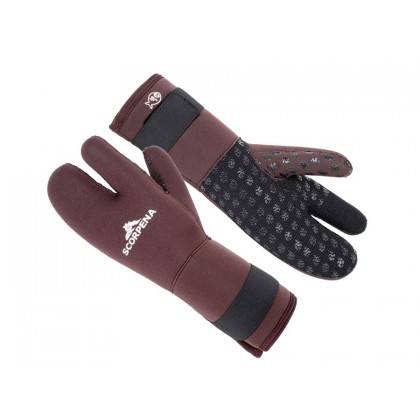 Gloves Scorpena D, brown, 8mm 