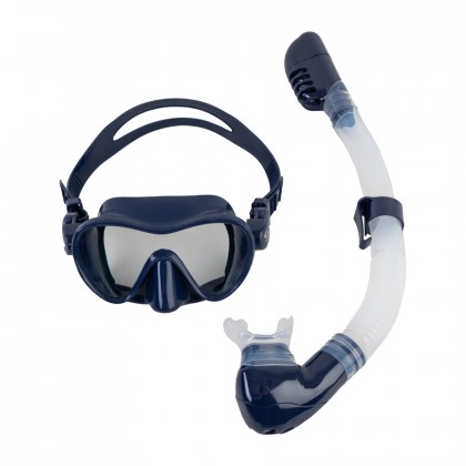 3-8 years - Snorkeling set Scorpena Kids dark-green