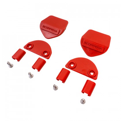 Assembling set for fins F1, red