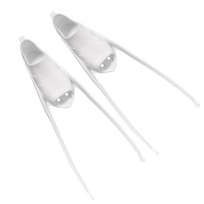 Foot pockets Scorpena F1, white
