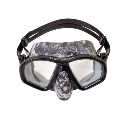 Mask Scorpena M2, grey camo