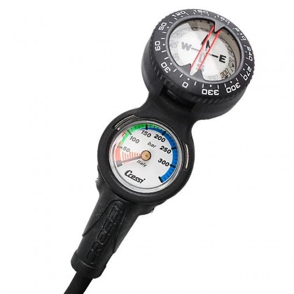 Console Cressi - compass + pressure gauge