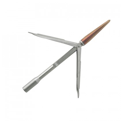 Speartip Salvimar single Martin, tempered + stainless steel