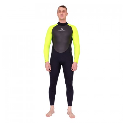 Wetsuit Scorpena Hawaii, 3-2 mm, neon yellow