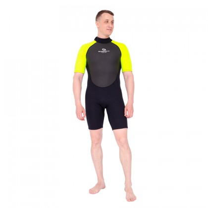 Wetsuit Scorpena Hawaii, 3-2 mm, neon yellow