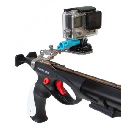 пример закрепления GoPro на Scorpena C