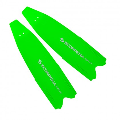 Blades for fins Scorpena F1, green, 2pc