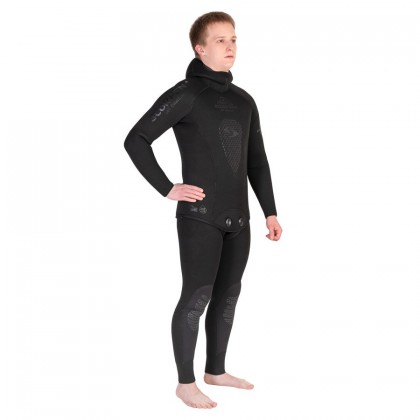 Wetsuit Scorpena All-black, 7mm 