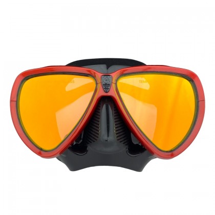 Mask Scorpena A3, red, coated