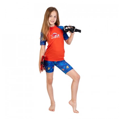 Kid’s beach set Scorpena, red