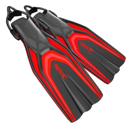 Fins Seac Sub Style, red